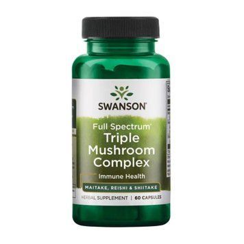 Triple Mushroom Complex - 60 Caps &mdash; оригинальный товар