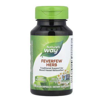 Feverfew Herb - 100 vcaps &mdash; оригінальний товар
