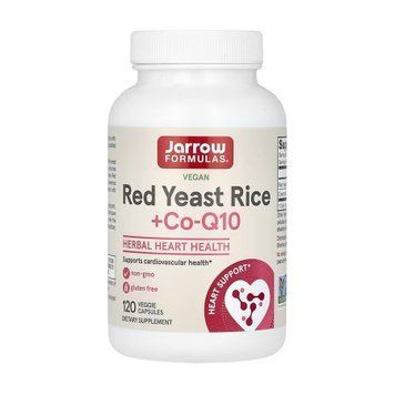 Red Yeast Rice + Co-Q10 600mg - 120 vcaps &mdash; оригінальний товар