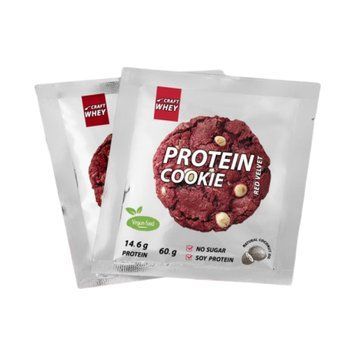 Protein Cookie - 60g Red Velvet (Поштучно) &mdash; оригинальный товар