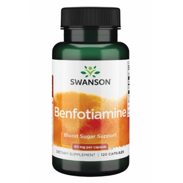 Benfotiamine 80mg - 120caps &mdash; оригинальный товар