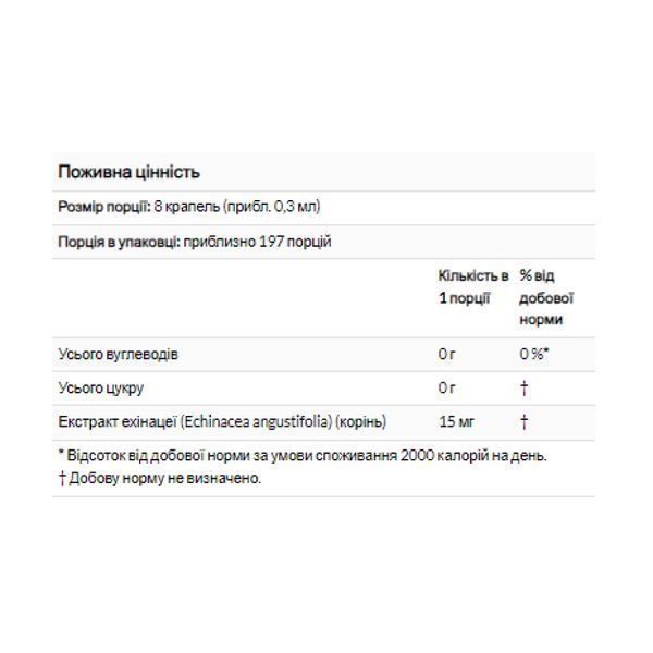 Echinacea Liquid for Kids - 59 ml Orange &mdash; оригінальний товар