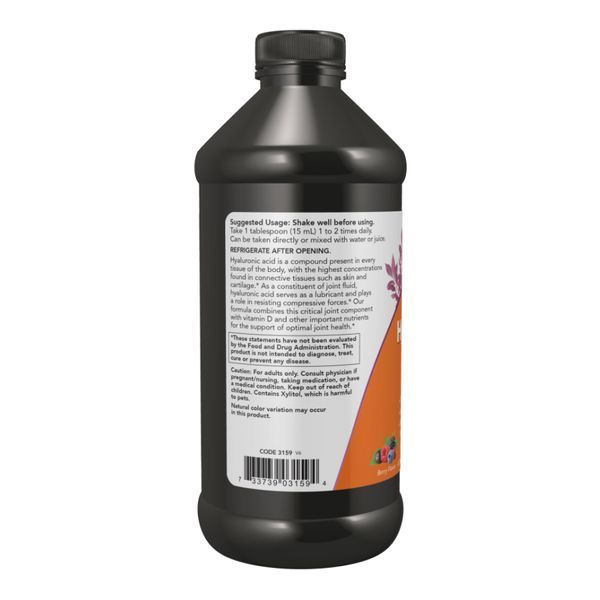 Liquid Hyaluronic Acid - 473 ml Berry &mdash; оригинальный товар