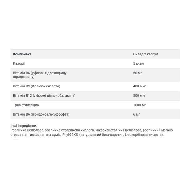 Gold Specifics Homocysteine Modulators - 120 vcaps &mdash; оригинальный товар