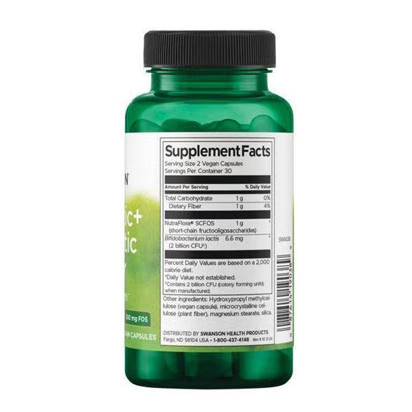 Probiotic+ Prebiotic Fiber 1 Billion Cfu - 60 vcaps &mdash; оригінальний товар