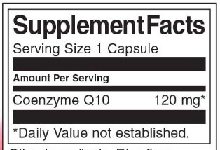 COQ10 120 mg - 100 softg &mdash; оригінальний товар