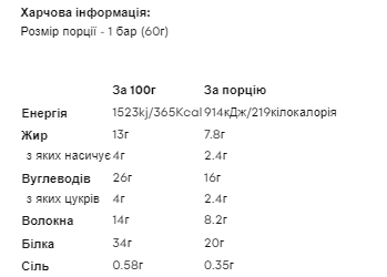 Layered Bar - 12x60g Vanilla Birthday Cake &mdash; оригінальний товар