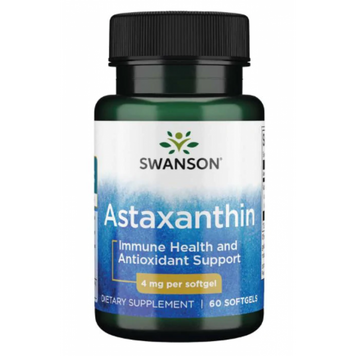 Astaxanthin 4mg - 60caps &mdash; оригинальный товар