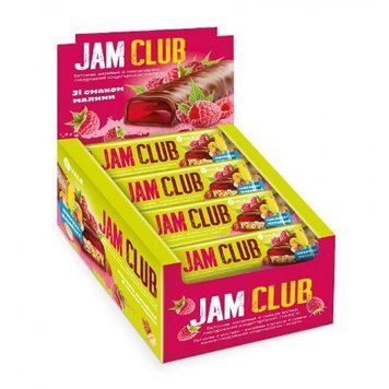 Jam Club - 24x40g Muesli jelly with Raspberry &mdash; оригинальный товар