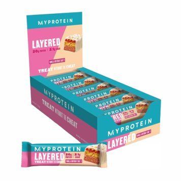 Layered Bar - 12x60g Vanilla Birthday Cake &mdash; оригінальний товар