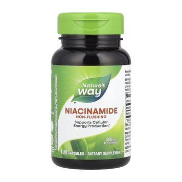 Niacinamide 500 mg - 100 caps &mdash; оригинальный товар