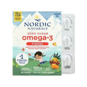 Nordic Omega-3 - 36 Fishies &mdash; оригинальный товар