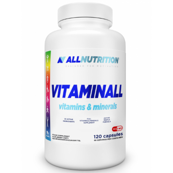 VitaminALL Vitamins and Minerals - 120caps &mdash; оригінальний товар