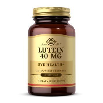 Lutein 40mg - 30 softgels &mdash; оригинальный товар