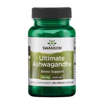 Ultimate Ashwagandha 250 mg - 60veg caps &mdash; оригинальный товар