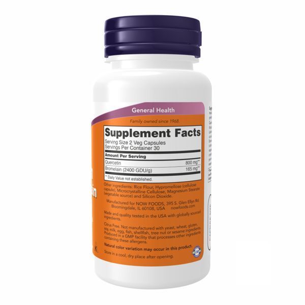 Quercetin with Bromelain - 120 vcaps &mdash; оригинальный товар