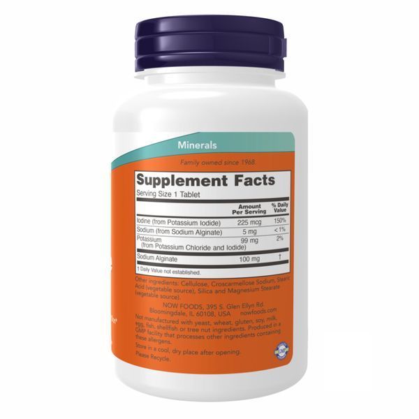 Potassium plus Iodine - 180 tabs &mdash; оригінальний товар