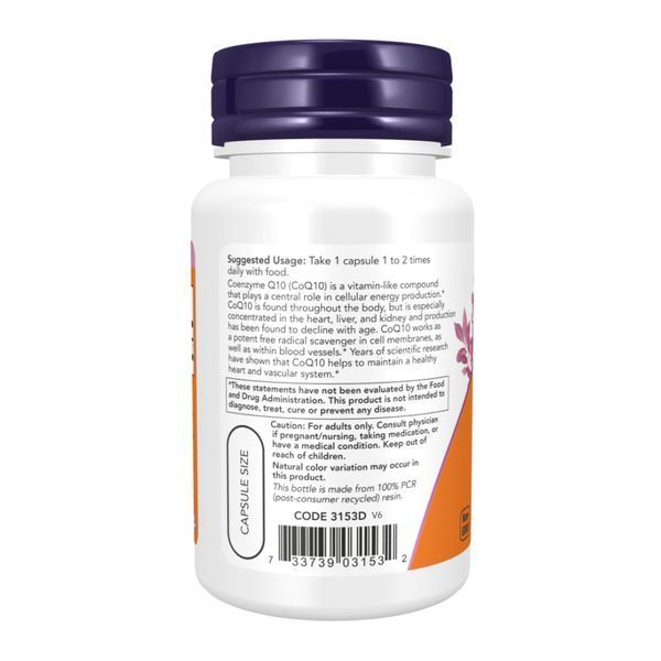 CoQ10 60mg - 180 vcaps &mdash; оригінальний товар