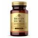 Biotin 300 mcg - 100 Tabs &mdash; детальний вигляд товару