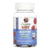 Biotin 5,000mcg Kids Sugar Free - 60 gummies &mdash; оригінальний товар
