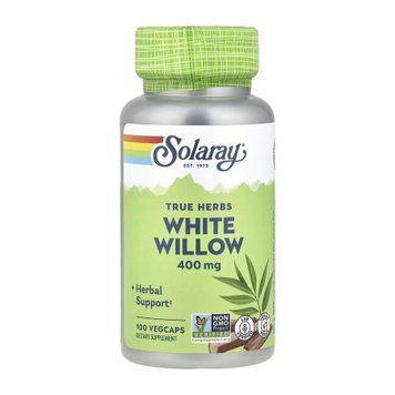 White Willow Bark 400mg - 100 vcaps &mdash; оригинальный товар