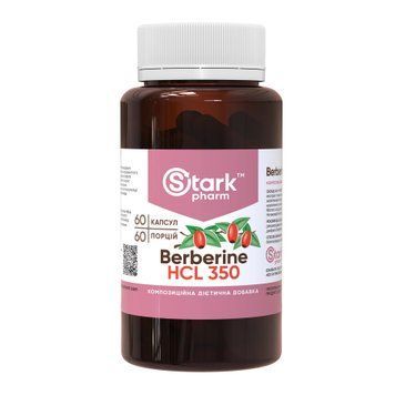 Berberine HCL 350mg - 60 caps &mdash; оригинальный товар