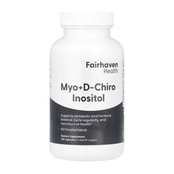 Myo + D-Chiro Inositol - 120 caps &mdash; оригинальный товар