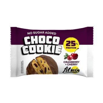 Choco Cookie 25% - 10x40g Cranberry Cherry &mdash; оригінальний товар