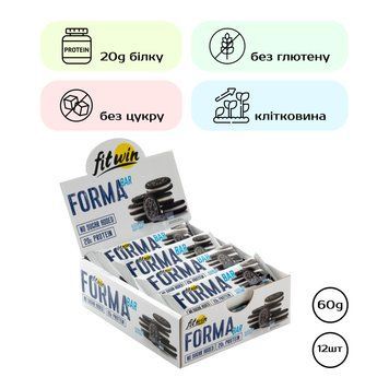 Forma Bar - 12x60g Cookies and Cream &mdash; оригинальный товар