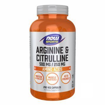 Arginine Citrulline 500mg/250mg - 240 vcaps &mdash; оригінальний товар