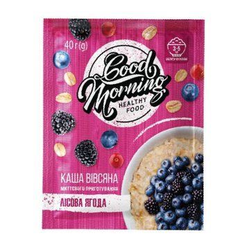 Good Morning Oatmeal - 30х40g Forest Fruit &mdash; оригинальный товар