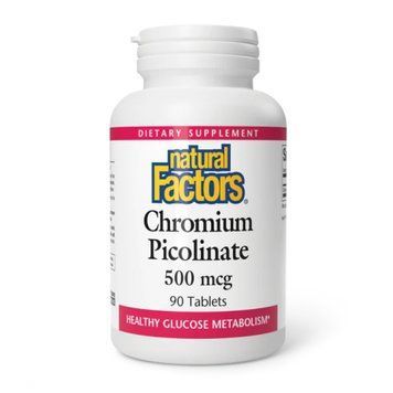Chromium Picolinate 500mcg - 90 tabs &mdash; оригинальный товар
