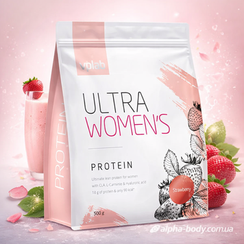 Ultra Women`s Protein - 500g Strawberry &mdash; оригінальний товар