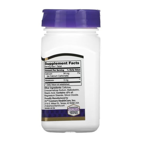 Melatonin 3 mg - 90 tabs &mdash; оригинальный товар