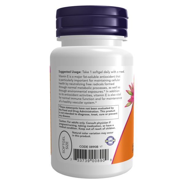E-400 Mixed Tocopherols - 100 sgels &mdash; оригинальный товар