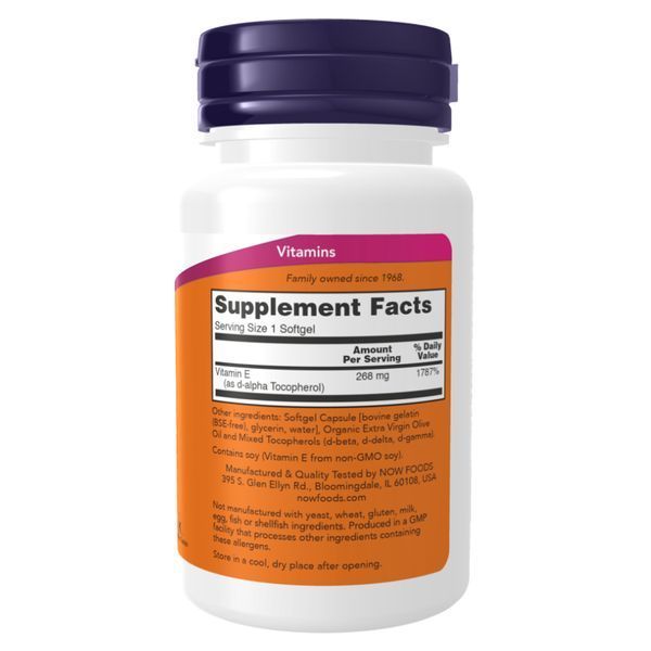 E-400 Mixed Tocopherols - 100 sgels &mdash; оригинальный товар