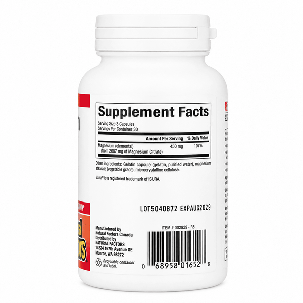 Magnesium Citrate 150mg - 90 caps &mdash; оригинальный товар