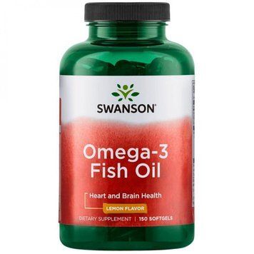 Omega-3 Fish Oil - 150 softgel Lemon &mdash; оригинальный товар