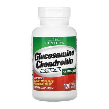 Glucosamine Chondroitin Advanced + MSM - 120 tabs &mdash; оригинальный товар