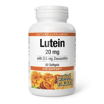 Lutein 20mg - 60 softgels &mdash; оригинальный товар