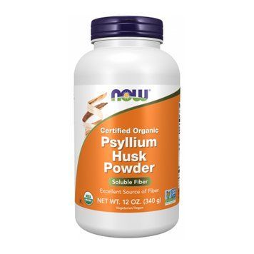 Certified Organic Psyllium Husk Powder - 340g &mdash; оригінальний товар
