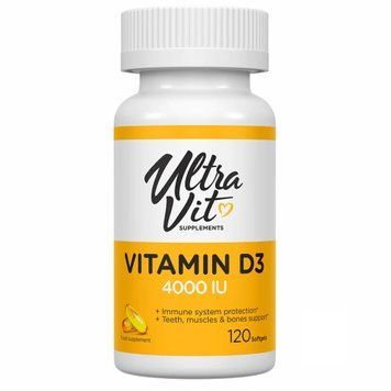 Vitamin D3 4000IU - 120 softgels &mdash; оригинальный товар