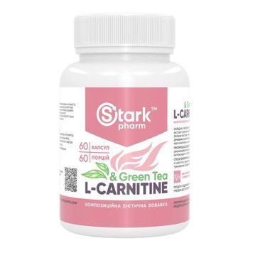 Stark L-Carnitine/Green Tea Extract 600mg - 60caps &mdash; оригинальный товар