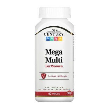 Mega Multi For Women - 90 tabs &mdash; оригинальный товар