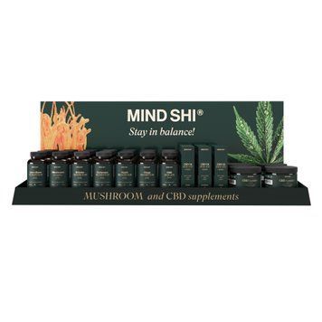 Display Stand Mushroom and CBD supplements &mdash; оригинальный товар