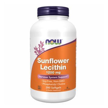 Sunflower Lecithin 1200mg - 200 sgels &mdash; оригинальный товар