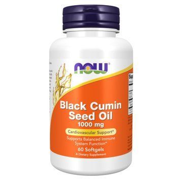 Black Cumin Seed Oil - 1,000mg - 60 sgels &mdash; оригінальний товар