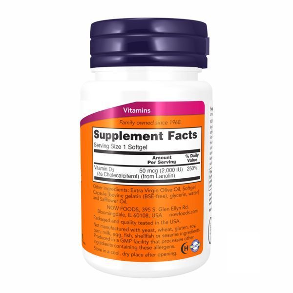 VIT D-3 2000IU - 120 sgels &mdash; оригинальный товар