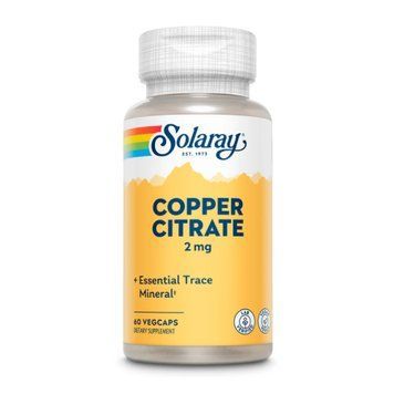 Copper Citrate 2mg - 60 vcaps &mdash; оригинальный товар