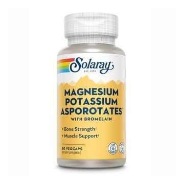 Magnesium & Potassium Asporotate - 60 vcaps &mdash; оригинальный товар
